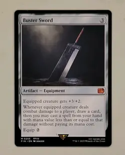 Buster Sword - Final Fantasy - MTG - NM - Mythic - Artifact - Image 1