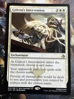 1x Gideon's Intervention (15) Amonkhet LP MTG Magic the Gathering x1 MKE - Image 3