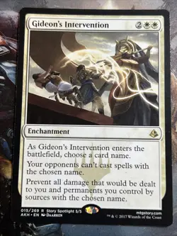 1x Gideon's Intervention (15) Amonkhet LP MTG Magic the Gathering x1 MKE - Image 5
