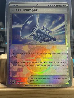 Glass Trumpet (Poke Ball) - 110/131 - Pokemon Prismatic Evolutions NM - Image 1