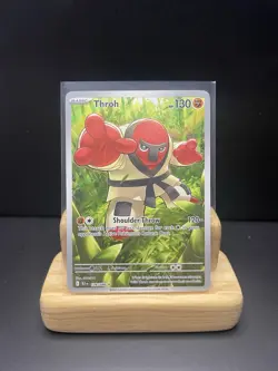 Pokemon TCG Throh Illustration Rare NM 128/086 SV Black Bolt - Image 1
