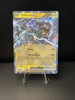 ZEKROM EX 034/086 BLACK BOLT POKEMON ENGLISH (DOUBLE RARE, NM) - Image 1