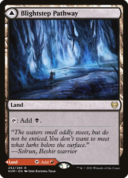 Blightstep Pathway [Kaldheim #252] M/NM MTG Magic - Image 1