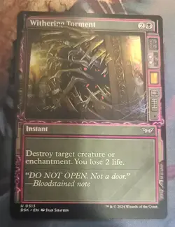 Withering Torment (Showcase) Duskmourn: House of Horror Regular - Image 1