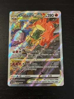 Charizard VSTAR Full Art SWSH262 Sword & Shield Black Star Promo Pokemon NM-LP - Image 1