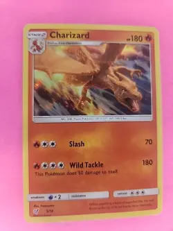 Charizard Detective Pikachu Pokemon Card WOTC NM + - Image 1