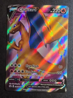 Charizard V SWSH050 NM Sword & Shield Promo Holo Promo Pokemon - Image 1