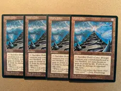 MTG 4x Delif's Cone Fallen Empires OLD SCHOOL Pauper Magic the Gathering x4 NM - Image 1