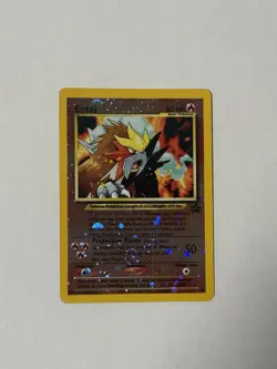 Pokemon Entei Black Star Promo Reverse Holo #34 NM SWIRL - Image 1