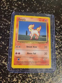 Ponyta 60/102 Pokemon Base Set Common - Image 4