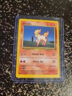 Ponyta 60/102 Pokemon Base Set Common - Image 5