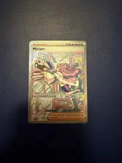 Pokemon Trainer Miriam TCG Holo Card 251/198 SV01 Scarlet & Violet Base Set - Image 1