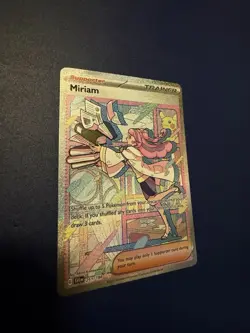 Pokemon Trainer Miriam TCG Holo Card 251/198 SV01 Scarlet & Violet Base Set - Image 2