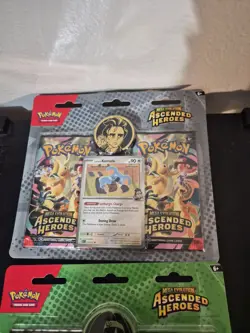 3 Pokemon TCG Mega Evolution: Ascended Heroes: 2-Pack Blister lot - Image 3