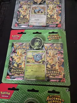 3 Pokemon TCG Mega Evolution: Ascended Heroes: 2-Pack Blister lot - Image 4