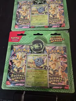 3 Pokemon TCG Mega Evolution: Ascended Heroes: 2-Pack Blister lot - Image 5