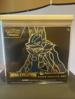 Pokemon TCG Mega Evolution Mega Lucario & Mega Gardevoir Pokemon Center ETBs - Image 1