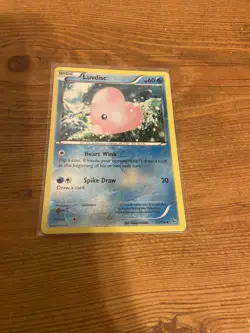 Luvdisc 27/106 Uncommon Flashfire Pokemon Reverse Holo Lightly Played - Image 1