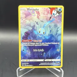 Pokemon Manaphy GG06/GG70 Crown Zenith Galarian Gallery Holo Ultra Rare 70HP ENG - Image 1
