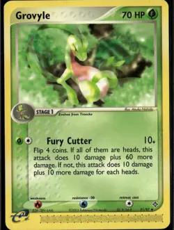 Grovyle Uncommon Dragon 31/97 Grass Pokemon Card - Image 1