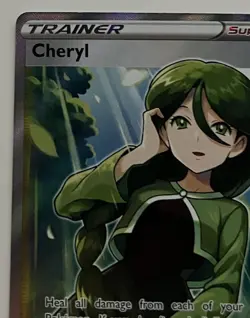Pokemon TCG Cheryl 159/163 Battle Styles Ultra Rare Full Art Holo ENG - Image 2