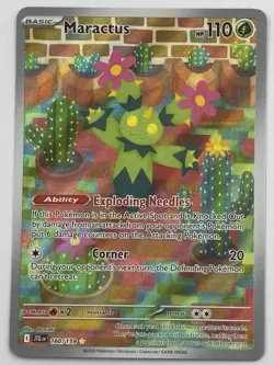 Maractus 160/159 Sv09: Journey Together Holo Pokemon Card Single - Image 1