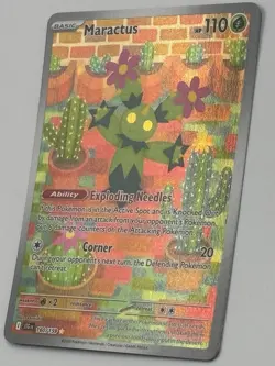 Maractus 160/159 Sv09: Journey Together Holo Pokemon Card Single - Image 3