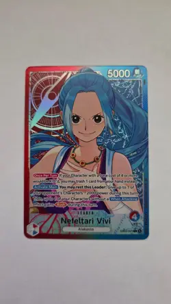 Nefeltari Vivi (Alternate Art) Leader EB03-001 One Piece Foil NM - Image 1