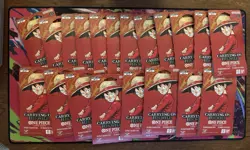 One Piece OP13 Carrying on His Will Sleeved Booster pack lot (20) - Image 1