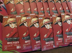 One Piece OP13 Carrying on His Will Sleeved Booster pack lot (20) - Image 3