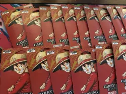 One Piece OP13 Carrying on His Will Sleeved Booster pack lot (20) - Image 4