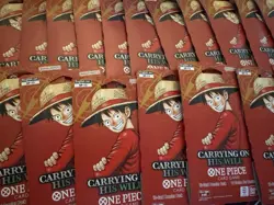 One Piece OP13 Carrying on His Will Sleeved Booster pack lot (20) - Image 5