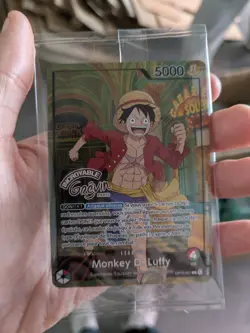 Carte One Piece TCG – Monkey D. Luffy OP13-001 – Musee Grevin Paris Exclusive - Image 1
