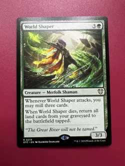 *** World Shaper *** Commander Outlaws of Thunder Junction NM MTG English - Image 1