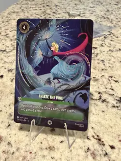 Disney Lorcana Freeze the Vine 231/204 Winterspell Enchanted - Image 3