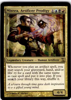 MTG Mishra, Artificer Prodigy Time Spiral Rare #243 - Image 1