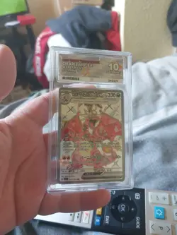 2023 Ace 10 Slab Charizard SSR 331/190 Shiny Treasure Ex Japanese Pokemon - Image 3