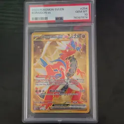 Koraidon ex PSA 10 SV01 Scarlet & Violet Base Hyper Rare Holo EX 254/198 - Image 1