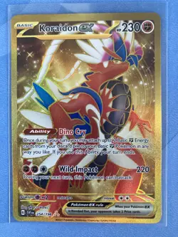 Koraidon ex - Hyper Rare SV01: Scarlet & Violet Base Set 254/198 NM Holo - Image 1