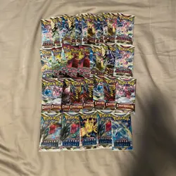 36x Pack Pokemon TCG Sword & Shield Custom Booster Box From 5 Different Sets - Image 1