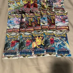36x Pack Pokemon TCG Sword & Shield Custom Booster Box From 5 Different Sets - Image 2