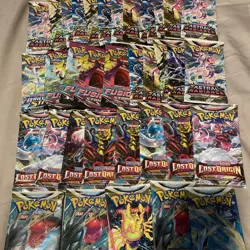 36x Pack Pokemon TCG Sword & Shield Custom Booster Box From 5 Different Sets - Image 3