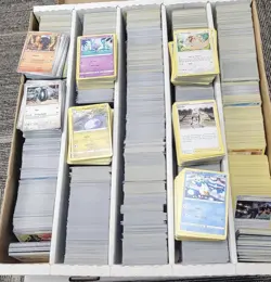 Pokemon Cards Bulk Lot 1000 Unique Cards - Commons and Uncommons No Energies! - Image 1