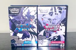 Pokemon Black Bolt and White Flare Booster Bundle Set of 2 Sealed New ! - Image 1