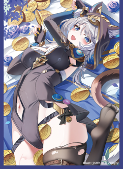 Honkai Star Rail Cipher Doujin Card Sleeve Protector - Image 1