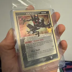 Greninja Gold Star SWSH144 Sword and Shield Promo Pokemon Card NM/M SEALED - Image 3