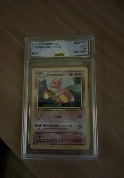2023 Pokemon TCG Classic Charizard Deck Charmeleon 2/34, AGS 10 Gem Mint - Image 1
