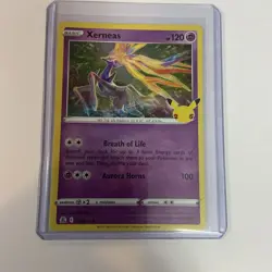 Xerneas - 012/025 - Pokemon Celebrations Classic Collection Holo Rare Card NM - Image 1