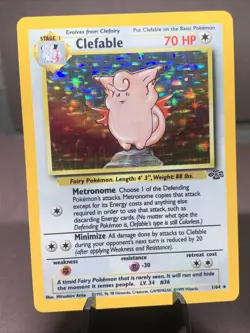 Pokemon TCG Jungle Set Holo Rare 3 Card Lot - VTG WOTC 1999 - Image 2