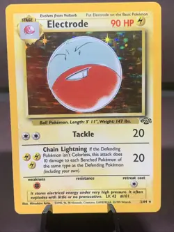 Pokemon TCG Jungle Set Holo Rare 3 Card Lot - VTG WOTC 1999 - Image 3